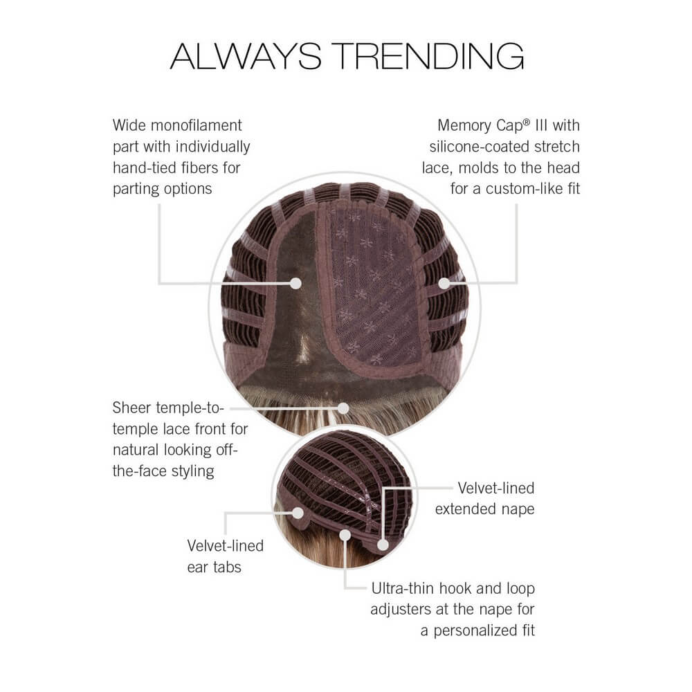 Always Trending by Raquel Welch (Lace Front-Mono Part Wig) - Image 18