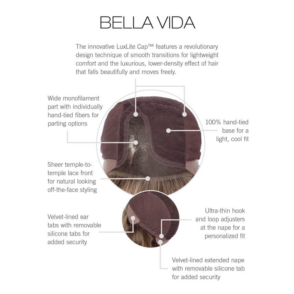 Bella Vida by Raquel Welch (Hand Tied-Lace Front-Mono Part Wig) - Image 8