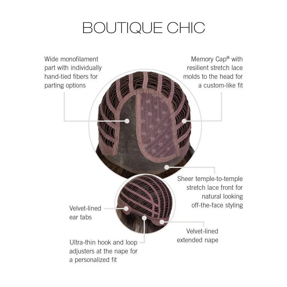 Boutique Chic by Raquel Welch (Lace Front-Mono Part Wig) - Image 8