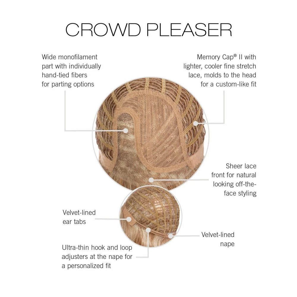 Crowd Pleaser by Raquel Welch (Lace Front-Mono Part Wig) - Image 18