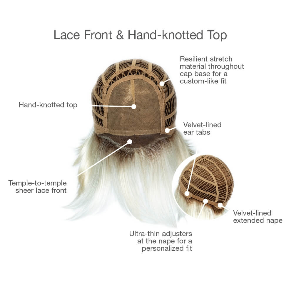 Epic by Gabor (Lace Front-Hand Tied Top Wig) - Image 8