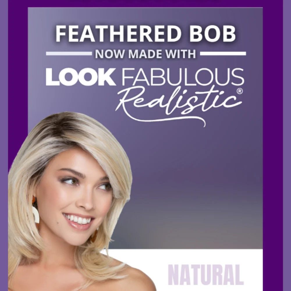 Feathered Bob by TressAllure (Lace Front-Mono Top Wig) - Image 5
