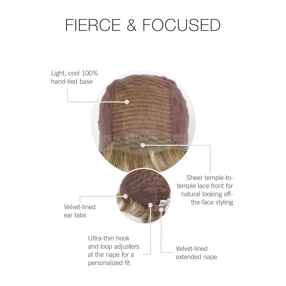Fierce & Focused by Raquel Welch (Hand Tied-Lace Front Wig) - Image 7
