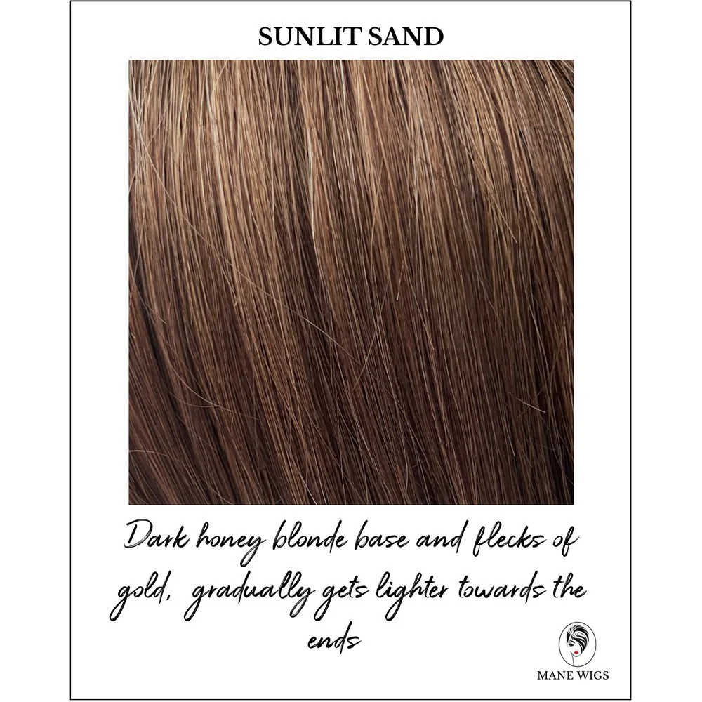 Human Hair Top Piece 9" by Orchid (Mono Topper) - Image 3