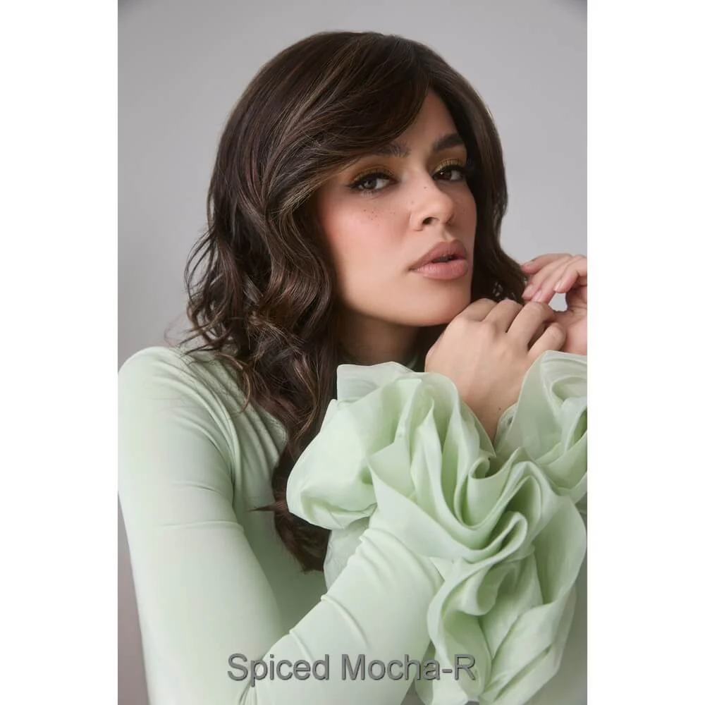 Medium Wavy Top Piece Mono by Amore - Image 14