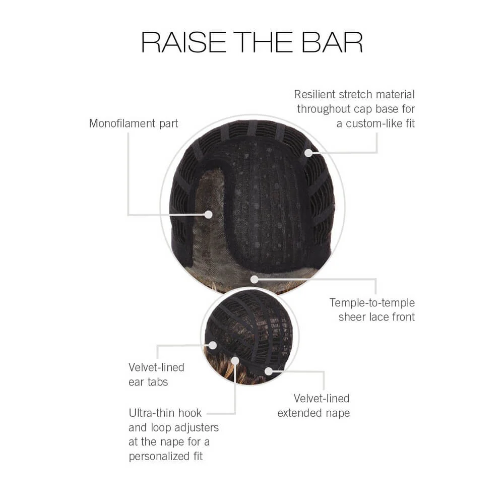 Raise The Bar by Gabor (Lace Front-Mono Top Wig) - Image 9