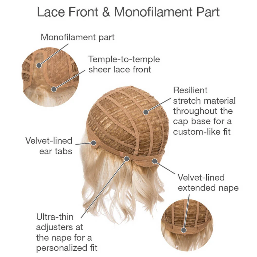 Soft & Subtle Petite by Gabor (Lace Front-Mono Part Wig) - Image 12