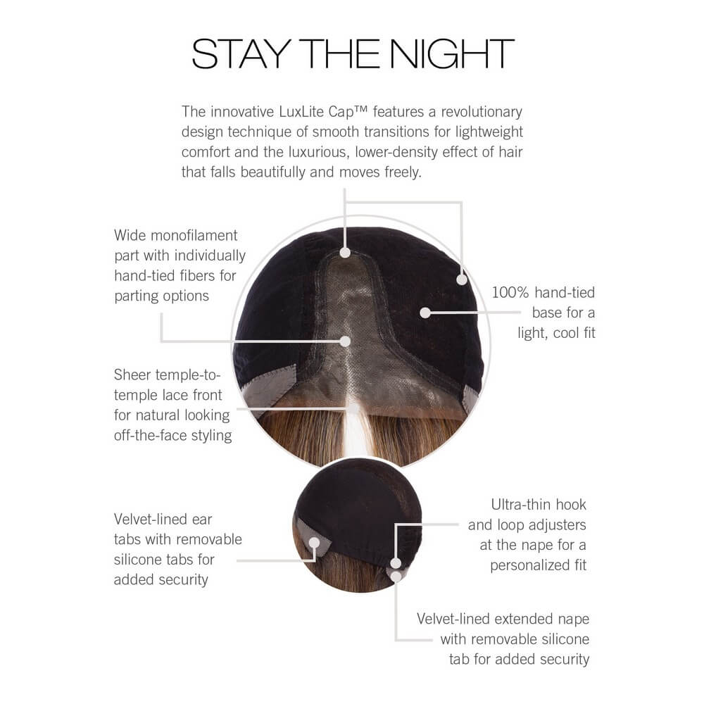 Stay The Night by Raquel Welch (Hand Tied-Lace Front-Mono Part Wig) - Image 11